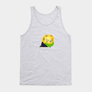 Green Budgie Tank Top